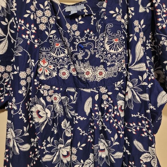 Only Necessites Floral Navy 5x Dress - Picture 3 of 8